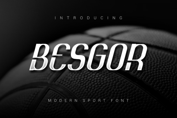 Besgor: A Bold Display Font for Brand Impact