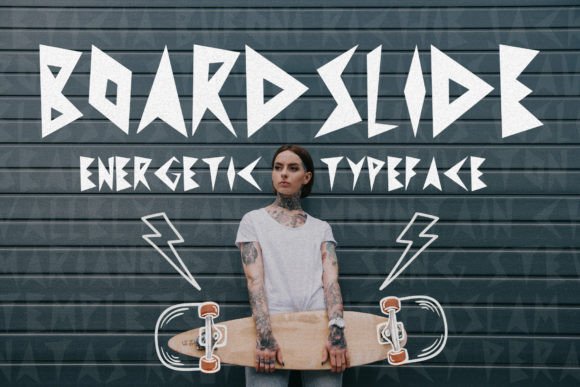 Boardslide: A Bold Display Font for Web Design