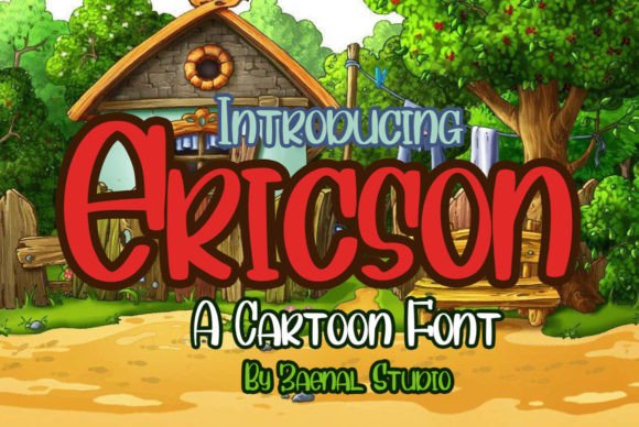 Ericson Font for Editorial Design