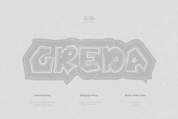 Greda Display Font for Web Design