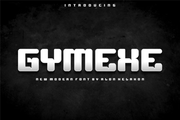 Gymexe Font for Modern Web Design