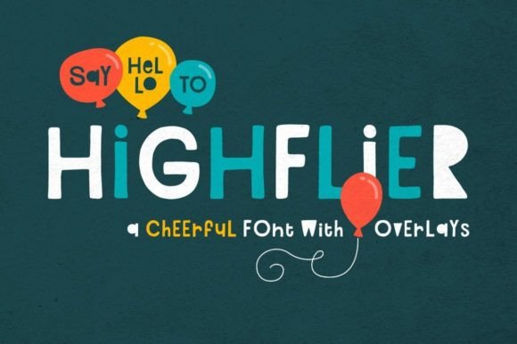 Highflier Font for Handmade Creations