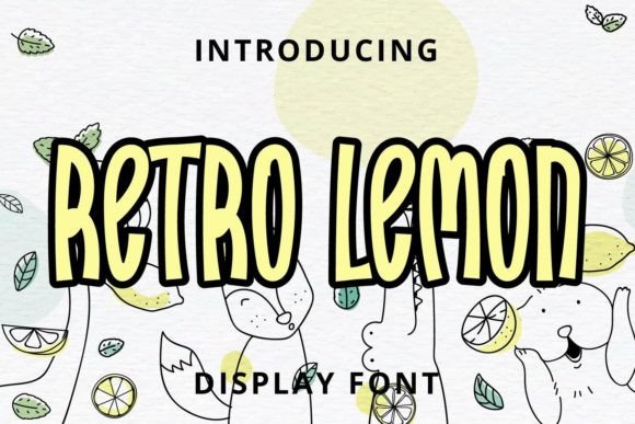 How Retro Lemon Font Upgraded My Brand’s Visual Identity