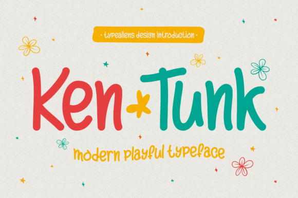 Ken Tunk Font for Web Design and Branding