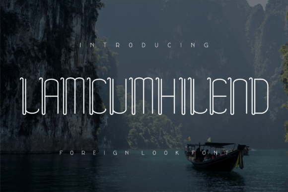 Lamcumhilend Font for a Polished Brand Look