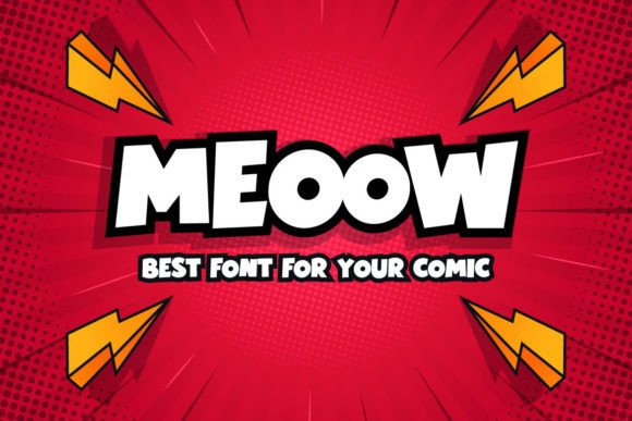 Meeow: A Playful Display Font for Web Design