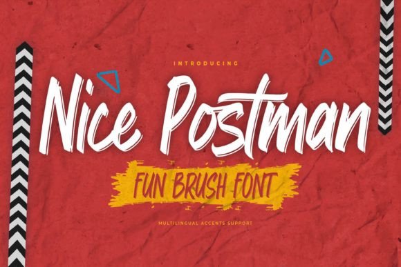 Nice Postman: A Playful Display Font for Modern Web Design