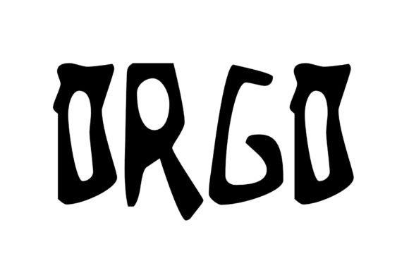 Orgo Font: A Quirky Display Typeface for Bold Digital Campaigns