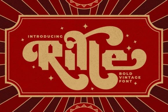 Rille Font for Campaign Creatives