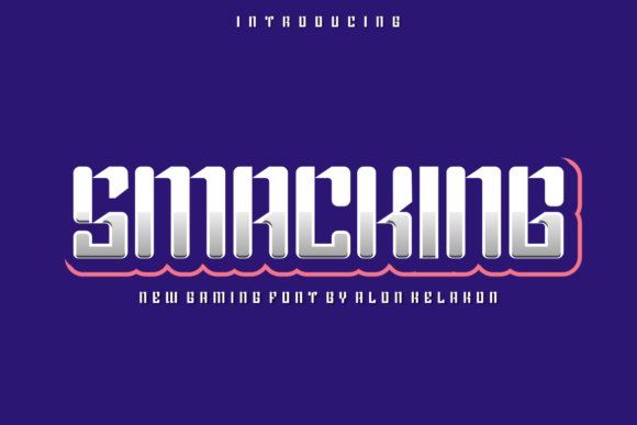 Smacking Font for Small Business Branding