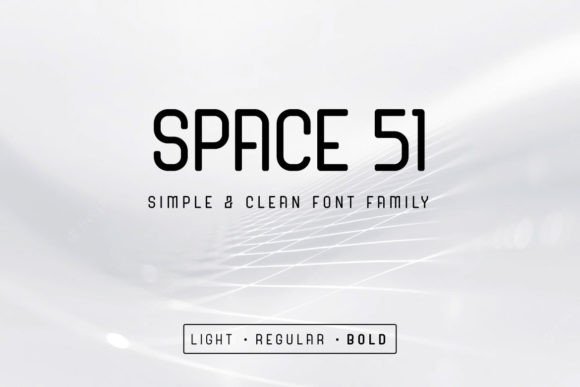 Space 51: A Simple Font That Elevates Handmade Creations