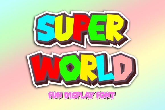 Super World Font for Eye-Catching Campaigns