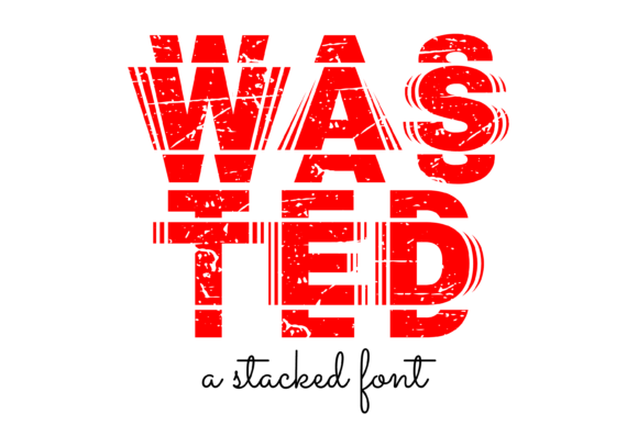 Wasted Font for Professional Branding and Design