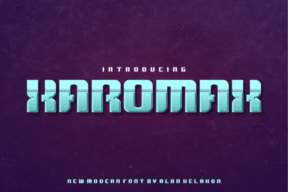 Xaromax: A Modern Display Font for Editorial Excellence